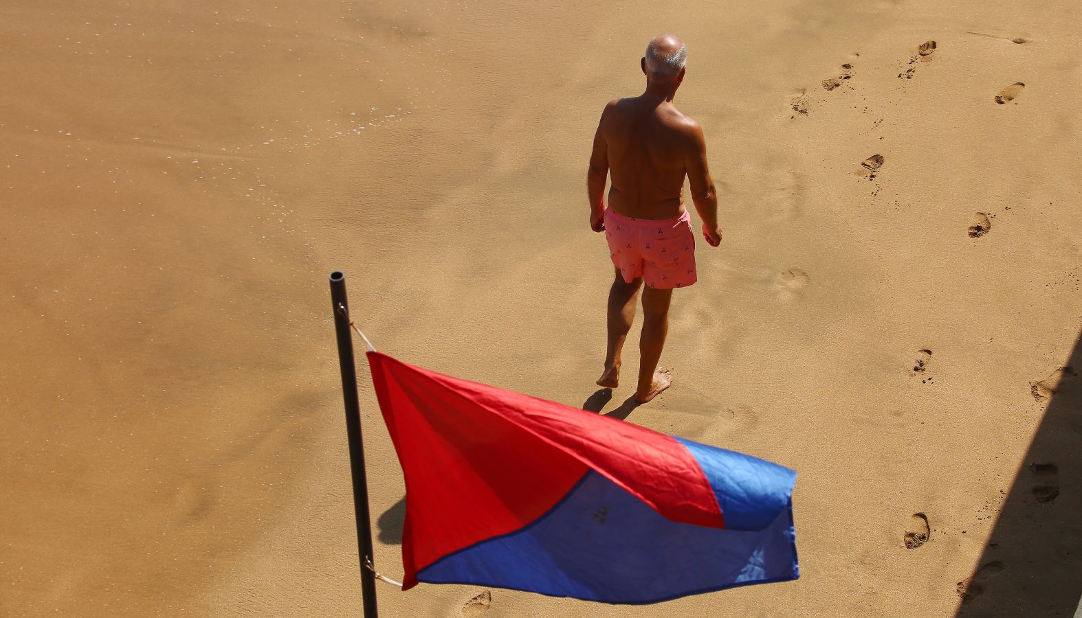 Gipuzkoa se ha despertado con temperaturas de en torno a los 30 grados. Un lunes que anticipa las altas temperaturas de finales de semana