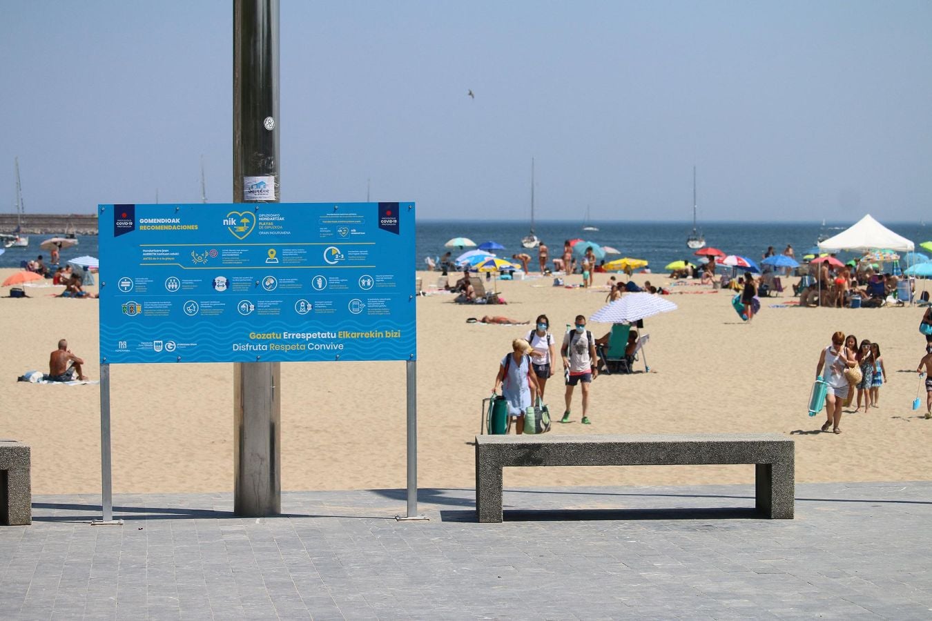 En algunas partes del territorio los termómetros han superado los cuarenta grados. Aemet eleva a roja la alarma por las altas temperaturas