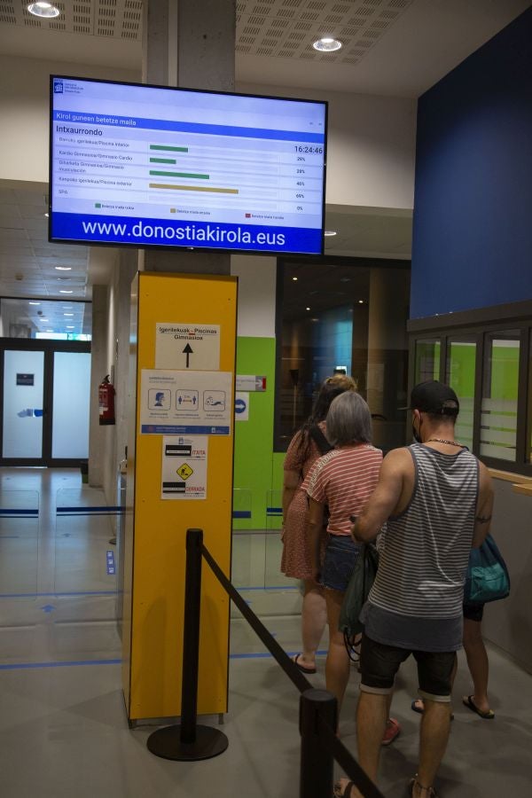 El control en tiempo real de la cifra de usuarios en instalaciones del territorio permite saber antes de salir de casa si hay capacidad en piscinas y gimnasios