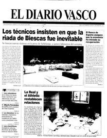 Imagen secundaria 2 - Portadas de EL DIARIO VASCO del 8, 9 y 10 de agosto.