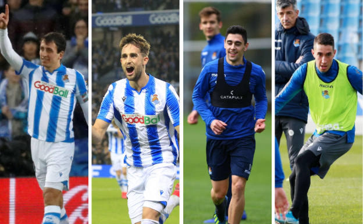 Real Sociedad: Póquer de alternativas sin salir de casa