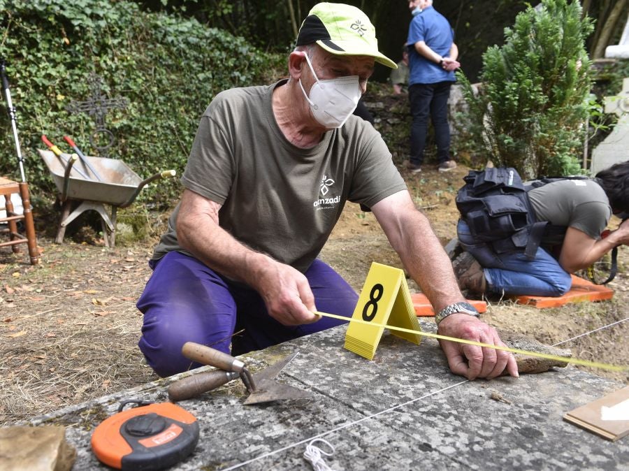 Aranzadi busca los restos del gigante de Altzo. 