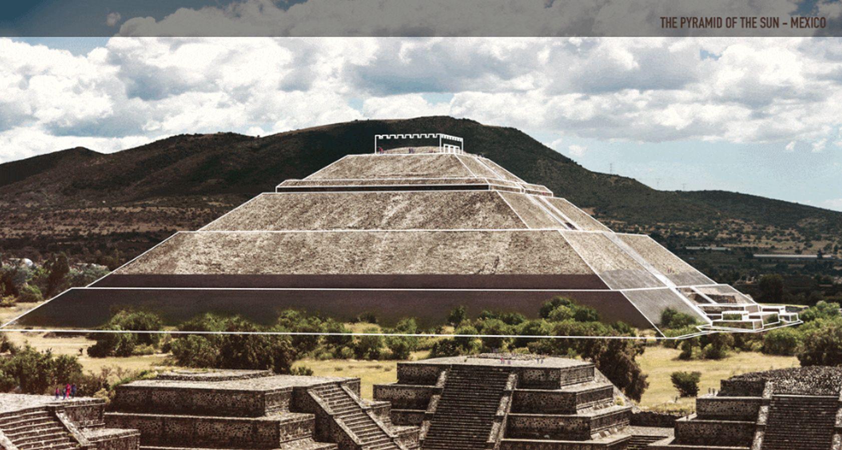 Así eran estos monumenos en la antiguedad. 