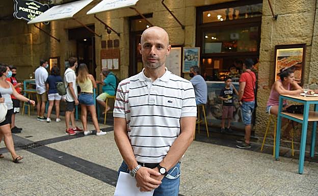 David Garrancho afirma que la mayoría de clientes se porta bien.