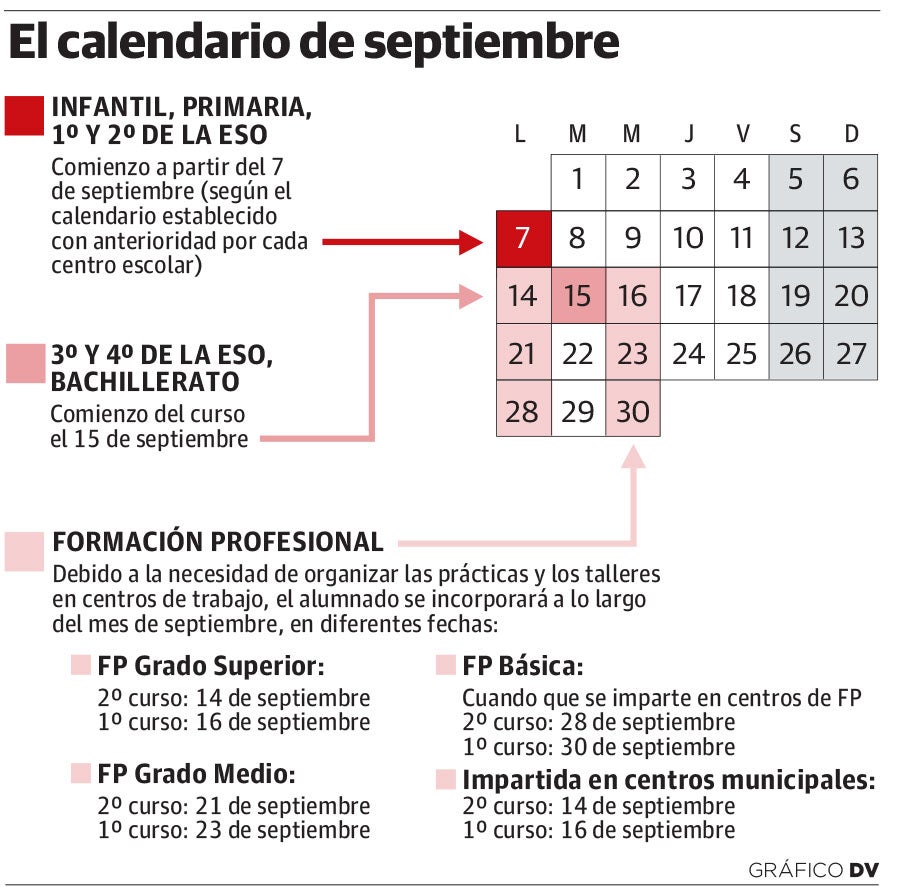 Calendario de septiembre