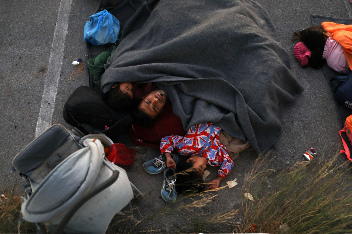 El campo de refugiados de Moria queda destruido en un incendio