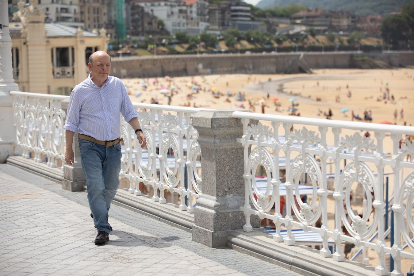 Las imágenes de la película de Woody Allen Rifkins Festival rodada en San Sebastián