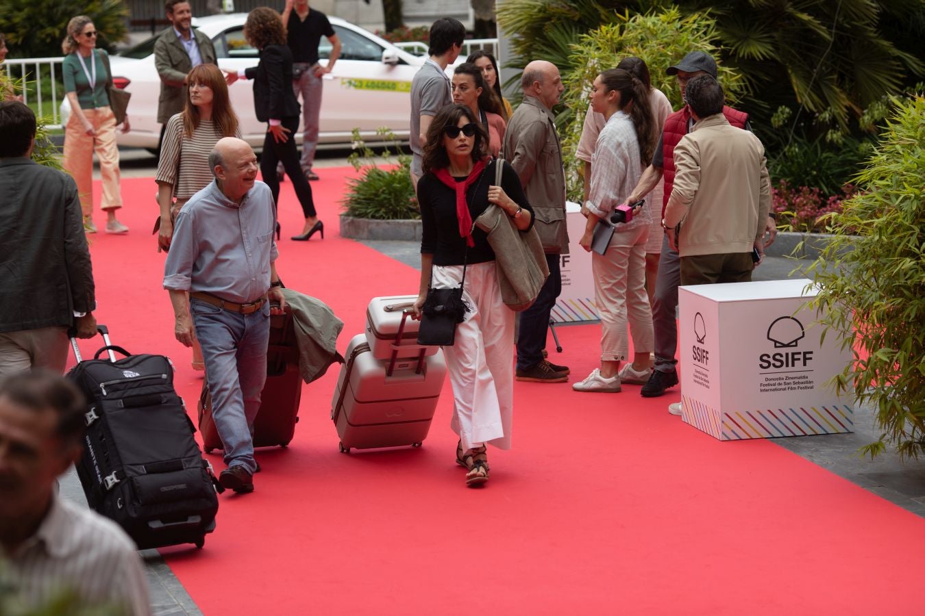 Las imágenes de la película de Woody Allen Rifkins Festival rodada en San Sebastián