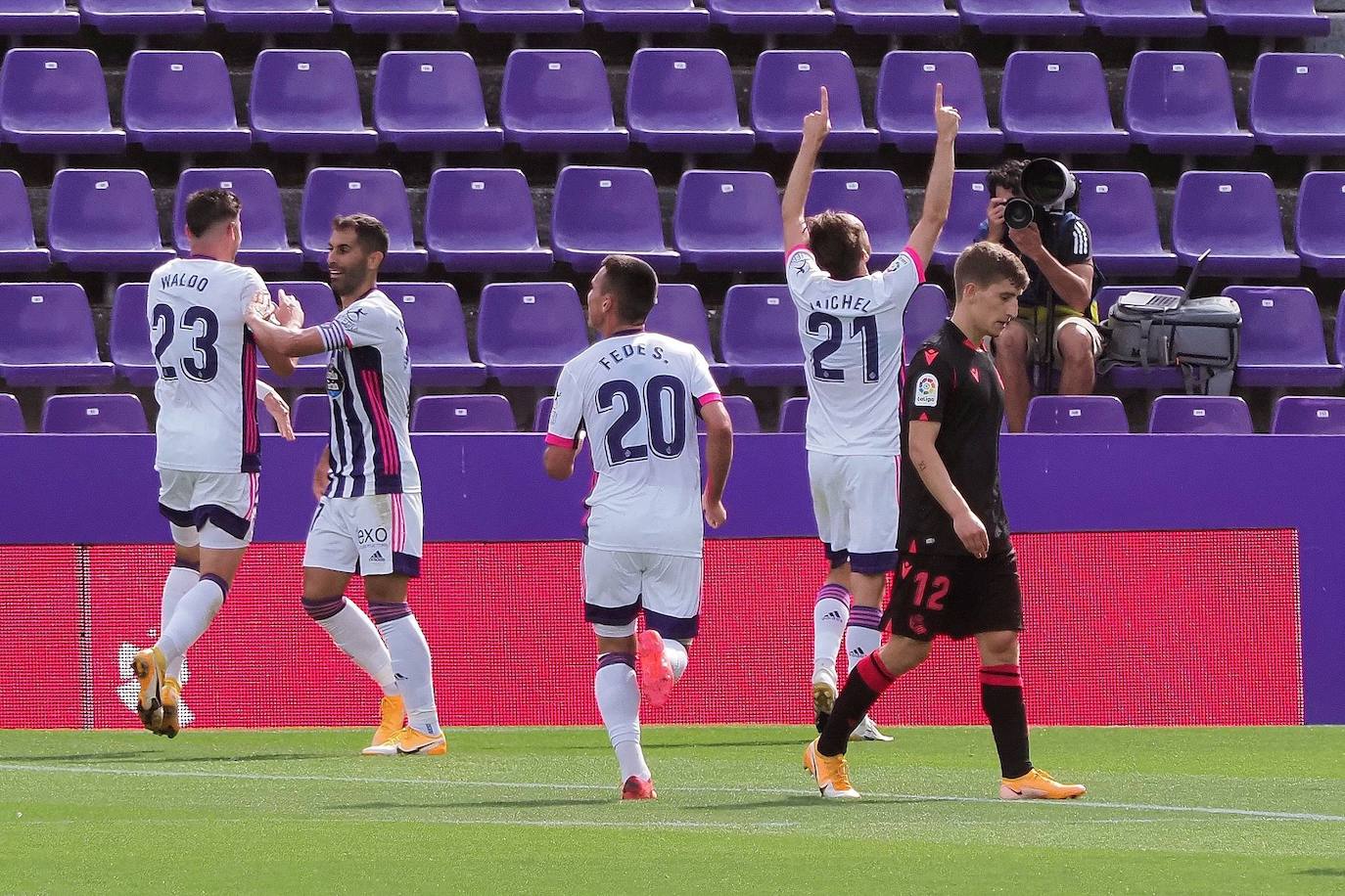 Fotos: Las mejores imágenes del partido Valladolid-Real Sociedad