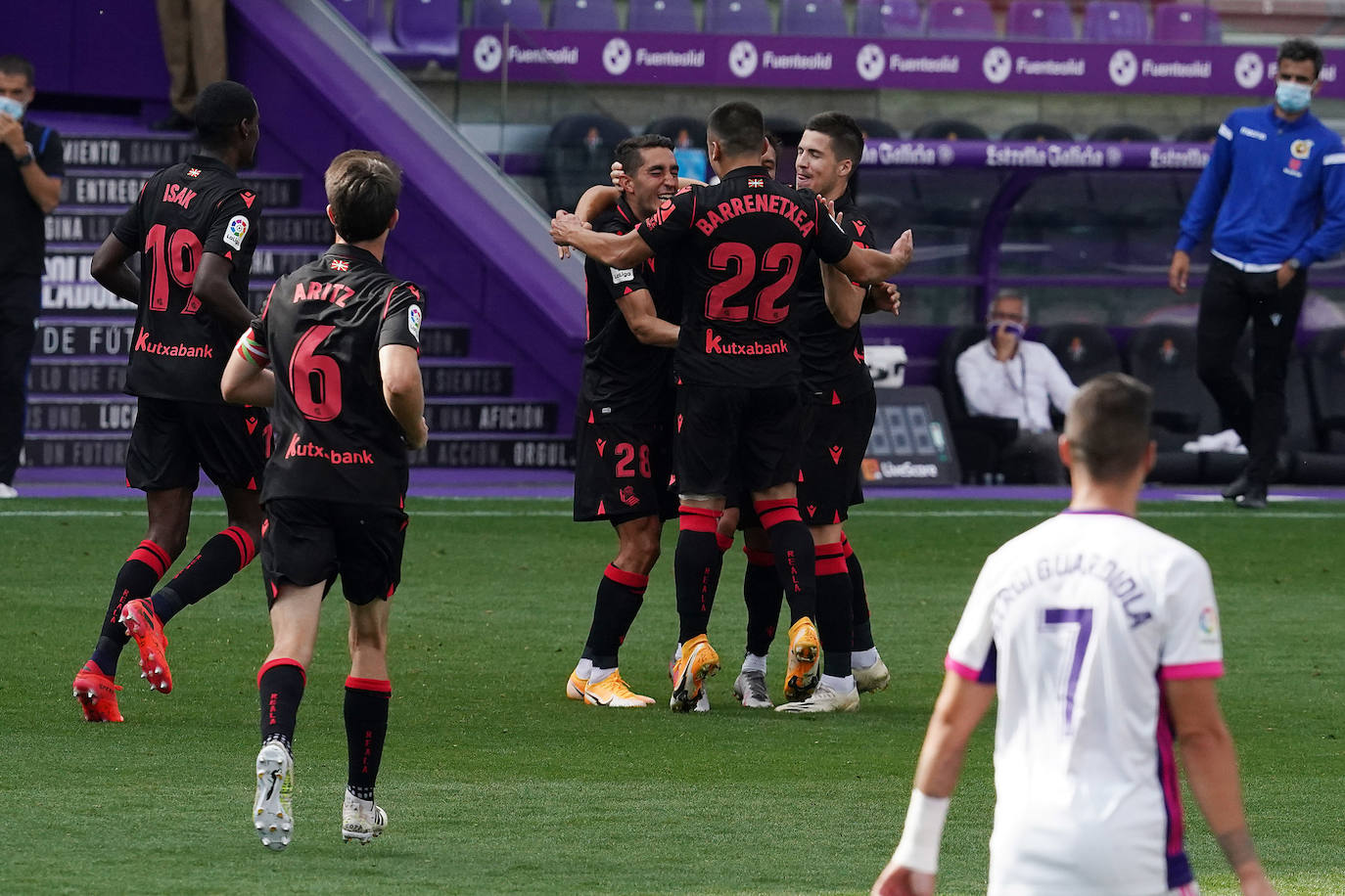 Fotos: Las mejores imágenes del partido Valladolid-Real Sociedad