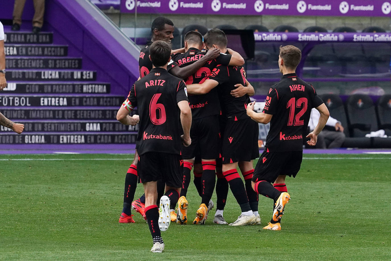 Fotos: Las mejores imágenes del partido Valladolid-Real Sociedad