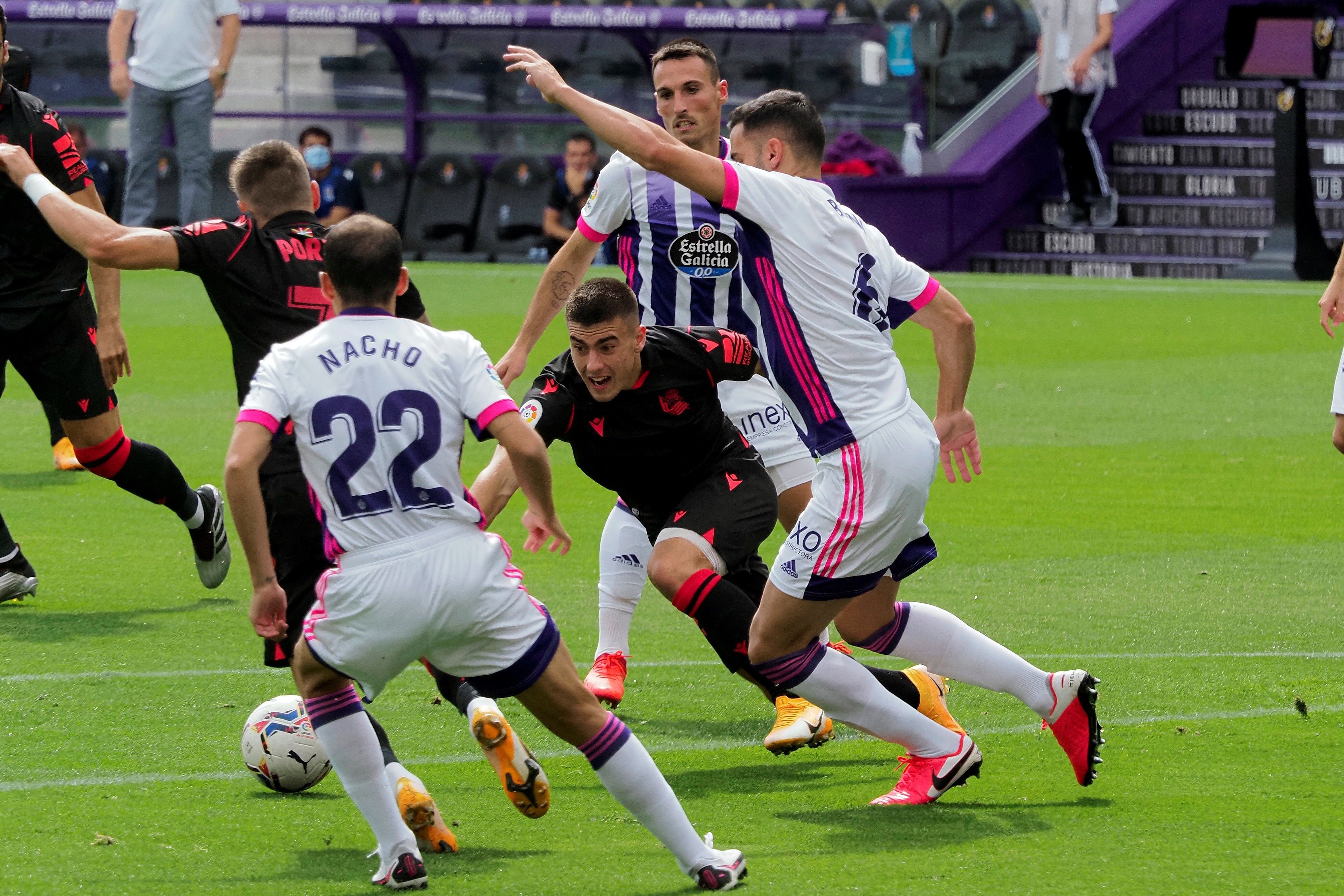 Fotos: Las mejores imágenes del partido Valladolid-Real Sociedad