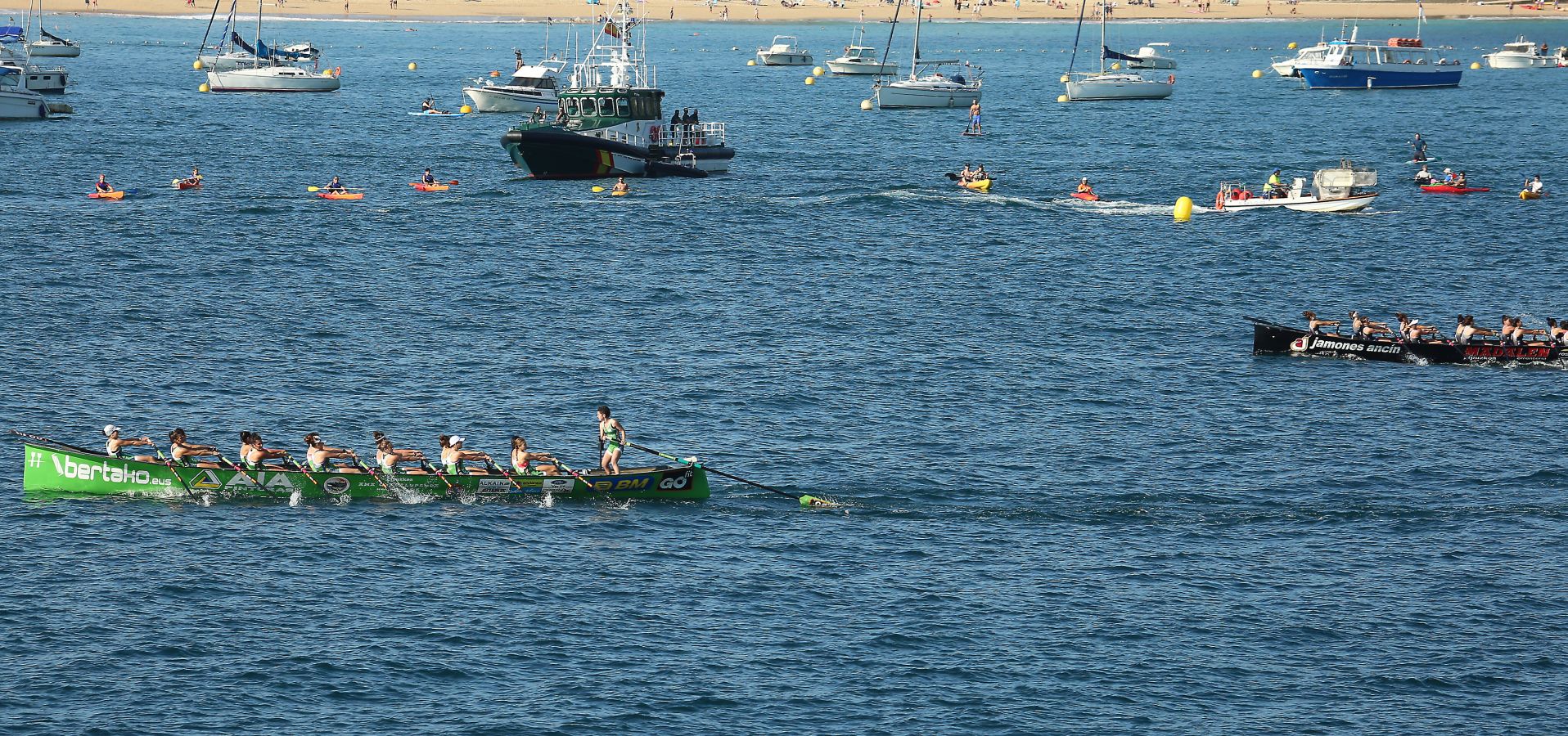 Orio gana la Bandera de La Concha femenina