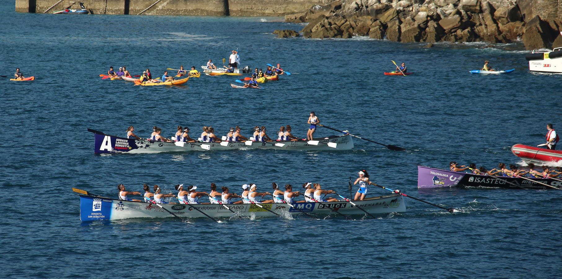 Orio gana la Bandera de La Concha femenina