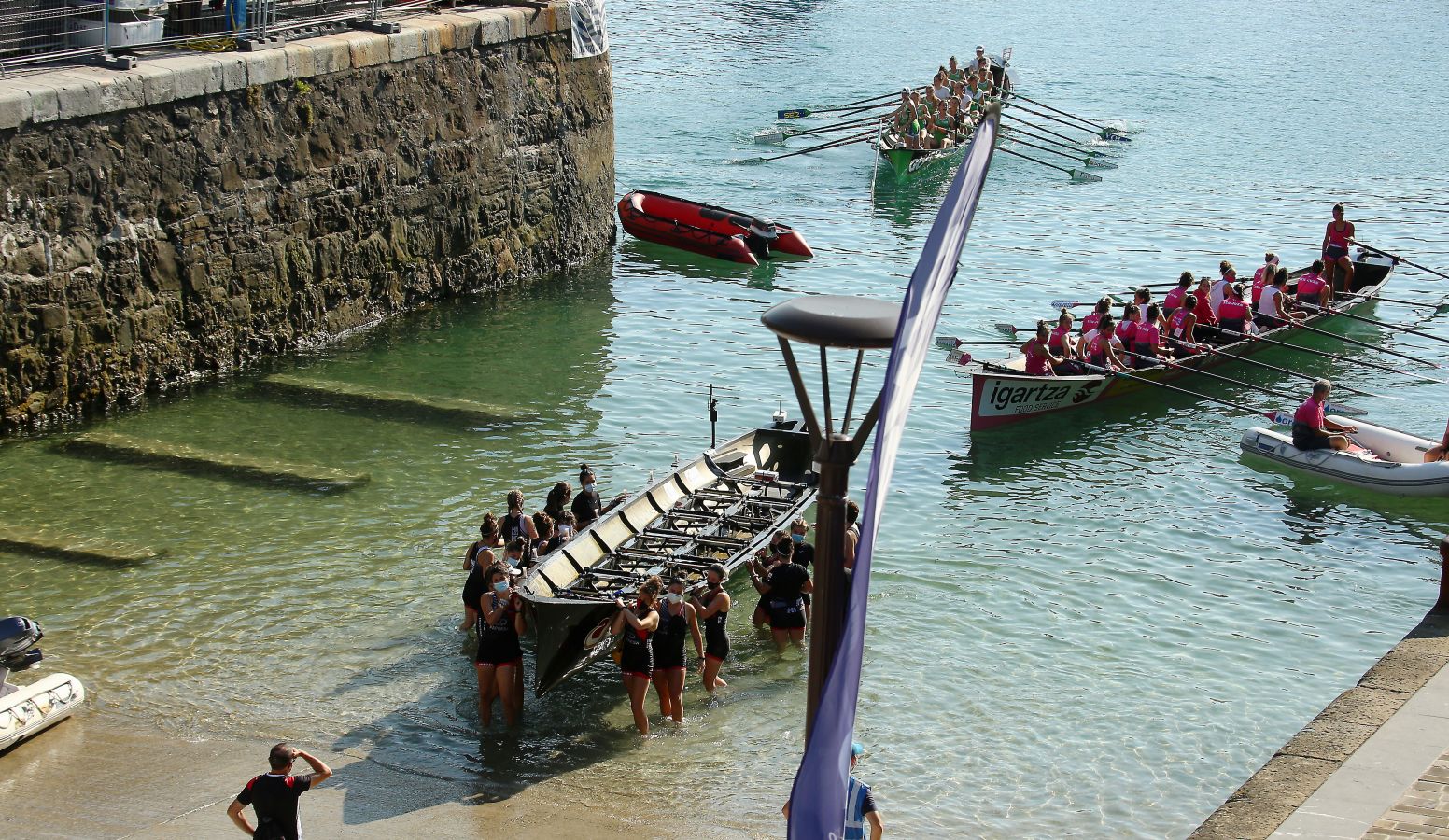 Orio gana la Bandera de La Concha femenina