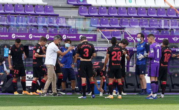 Imanol Alguacil: «Cuando no puedes ganar, un punto se da por válido en un campo difícil»