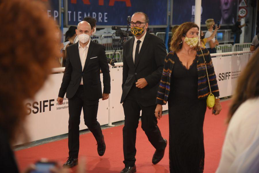 Los looks más destacados de la alfombra roja en la jornada inaugural del Festival de Cine de San Sebastián 2020