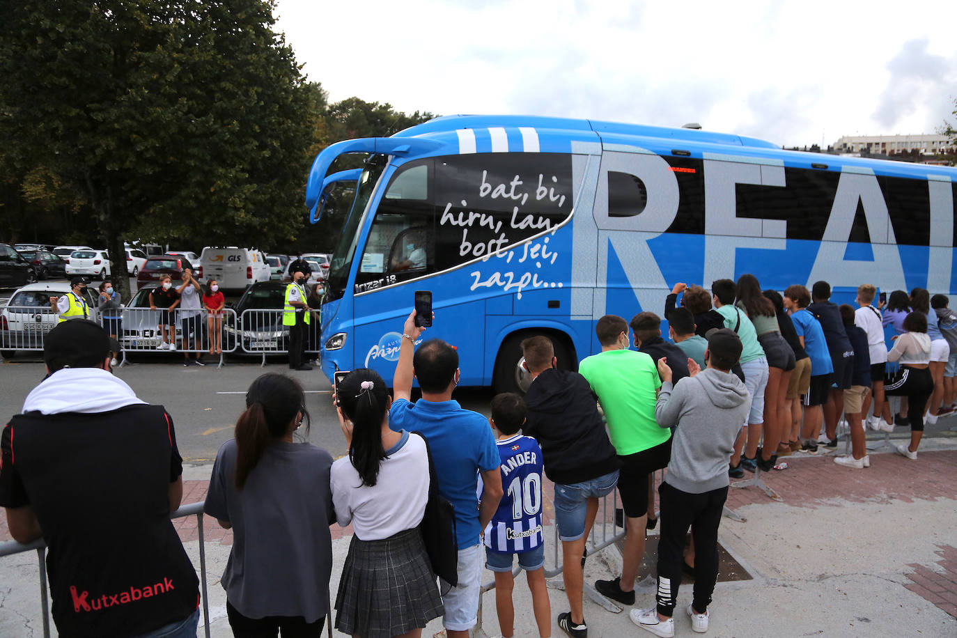 Las imágenes que deja el estreno liguero en el Reale Arena