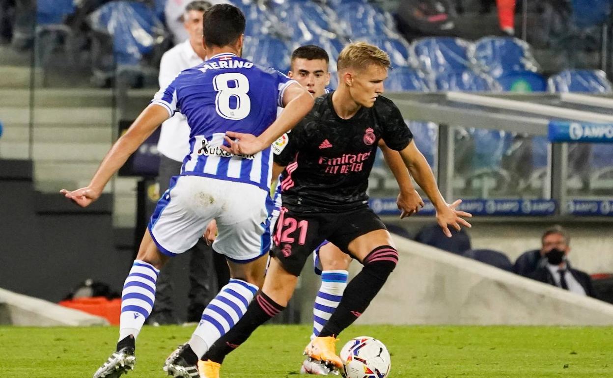 Martin Odegaard: «Ha sido un partido muy especial contra amigos y contra buena gente»