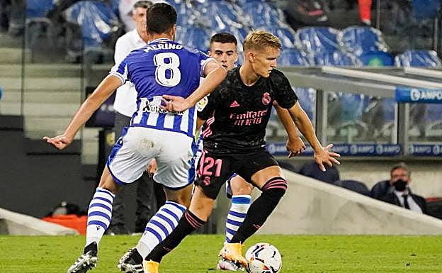 Martin Odegaard: «Ha sido un partido muy especial contra amigos y contra buena gente»