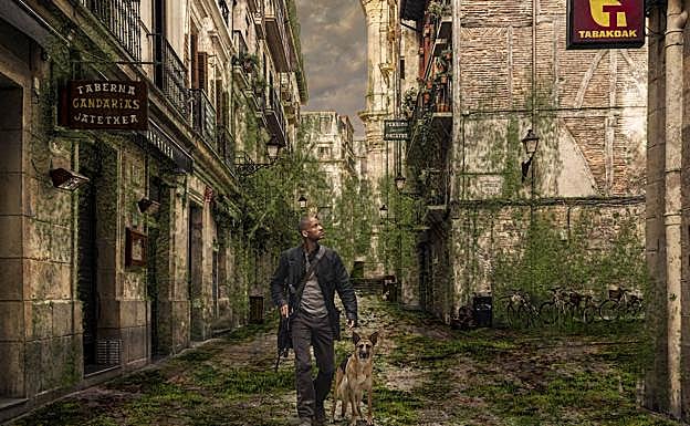 El protagonista de 'Soy leyenda', en la calle 31 de Agosto.