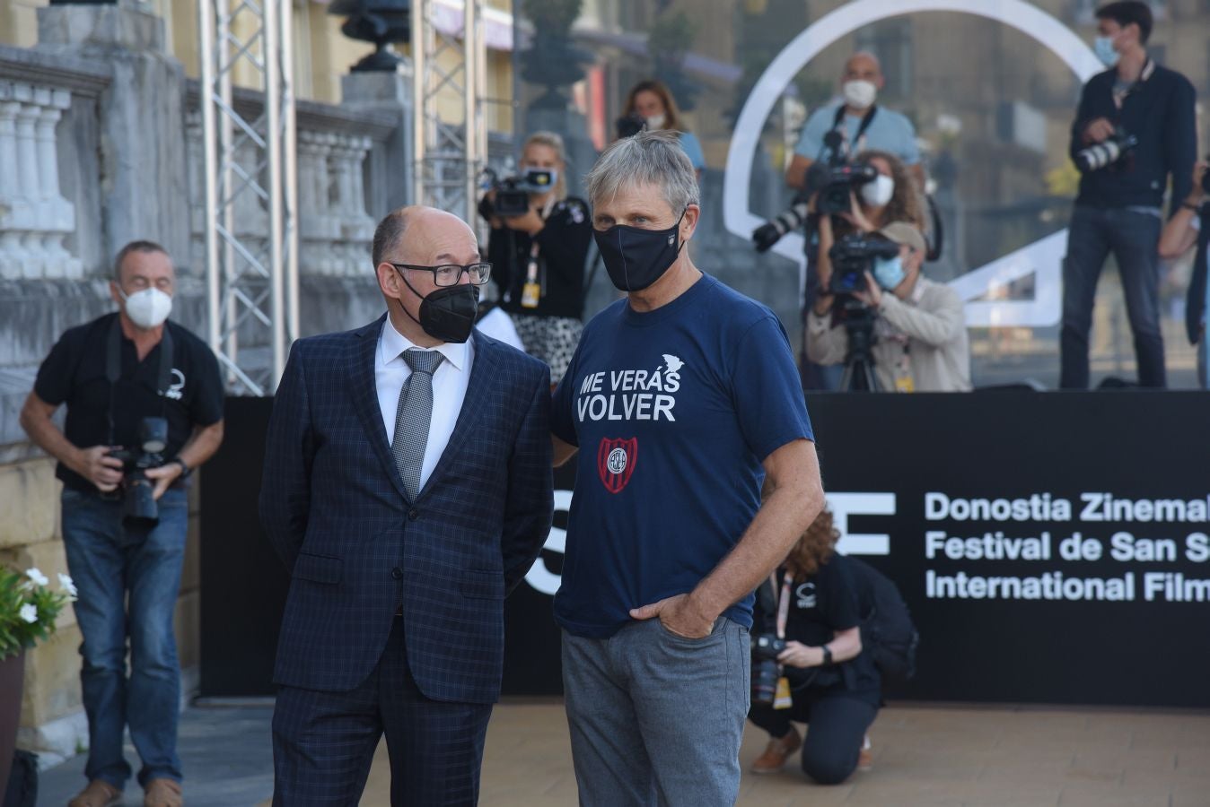 Viggo Mortensen llega a San Sebastián