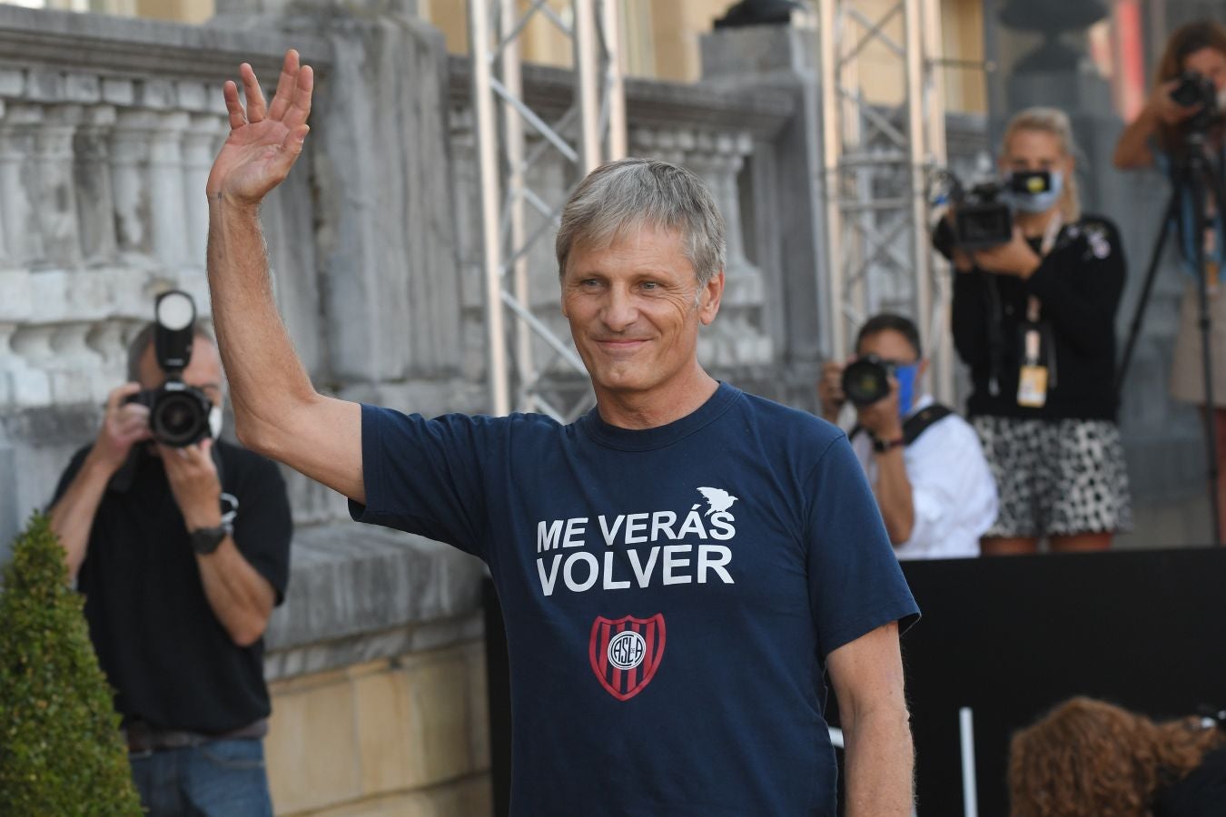 Viggo Mortensen llega a San Sebastián