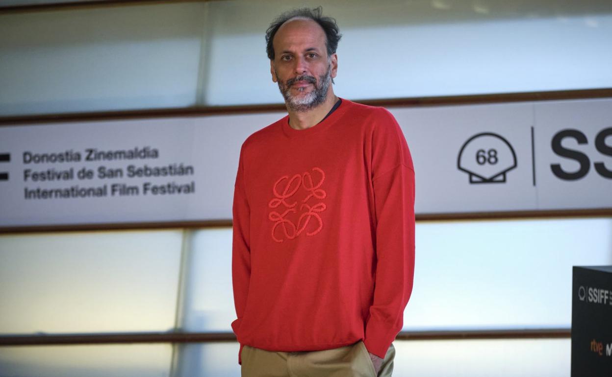 Luca Guadagnino presentó ayer en el Kursaal su serie 'We Are Who We Are', que él considera una película de siete horas y media. 