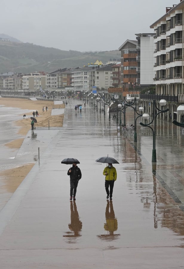 Fotos: &#039;Odette&#039; barre Gipuzkoa