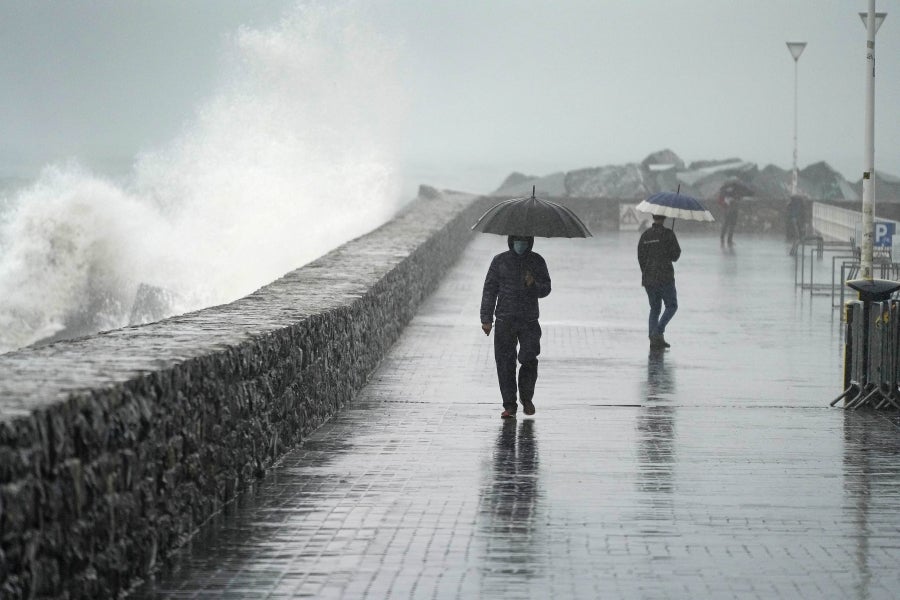 Fotos: &#039;Odette&#039; barre Gipuzkoa