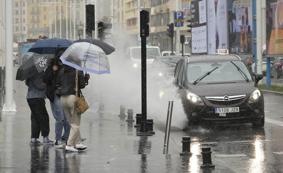 Fotos: &#039;Odette&#039; barre Gipuzkoa