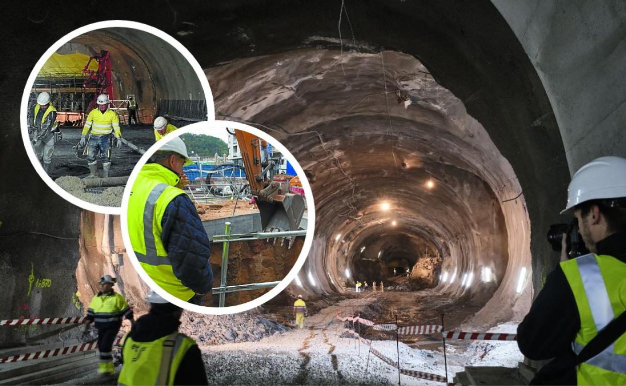 El retraso de la obra bajo La Concha aleja el horizonte de 2022 para el estreno del Topo