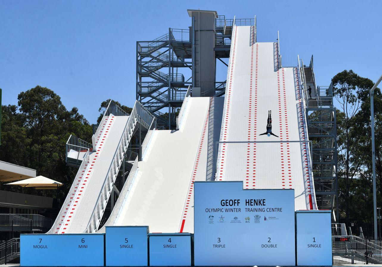 Entrenamientos para los Juegos Olímpicos de invierno