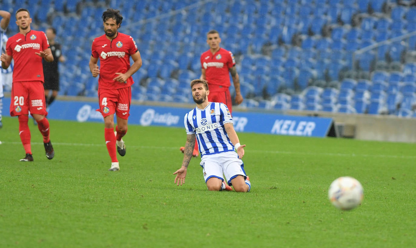 Las imágenes del Real Sociedad - Getafe disputado en el Reale Arena