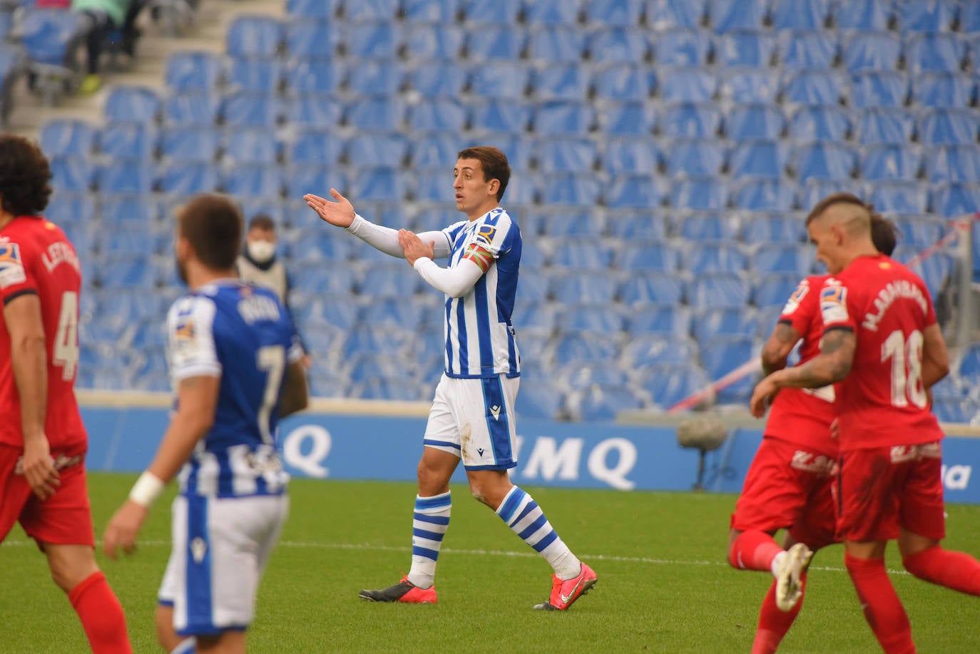 Las imágenes del Real Sociedad - Getafe disputado en el Reale Arena