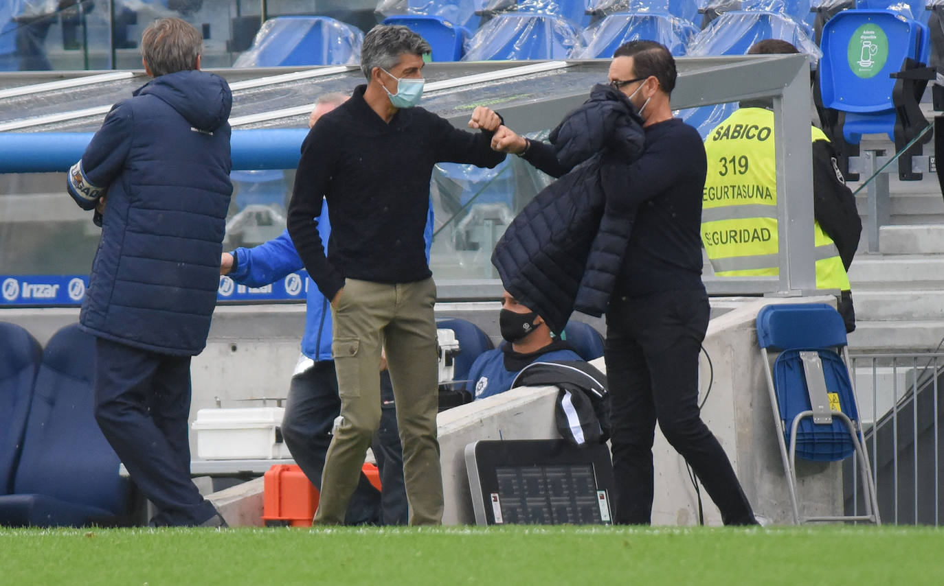 Las imágenes del Real Sociedad - Getafe disputado en el Reale Arena