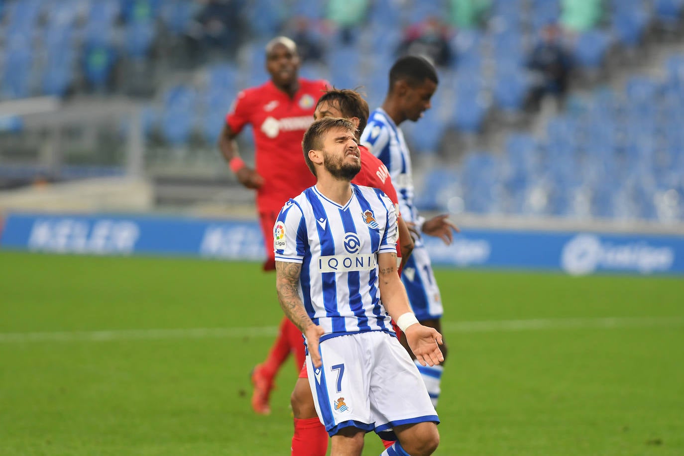 Las imágenes del Real Sociedad - Getafe disputado en el Reale Arena