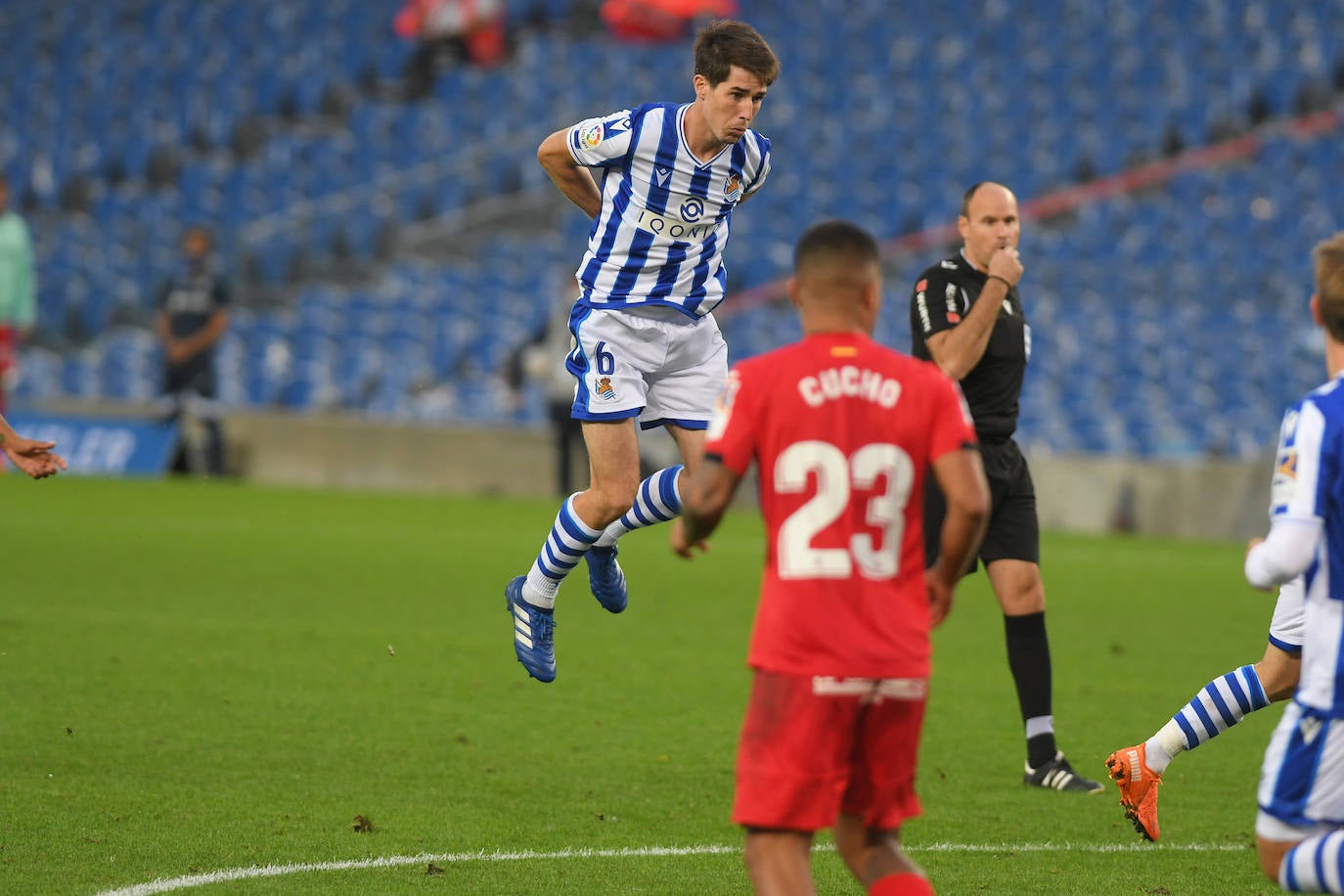 Las imágenes del Real Sociedad - Getafe disputado en el Reale Arena