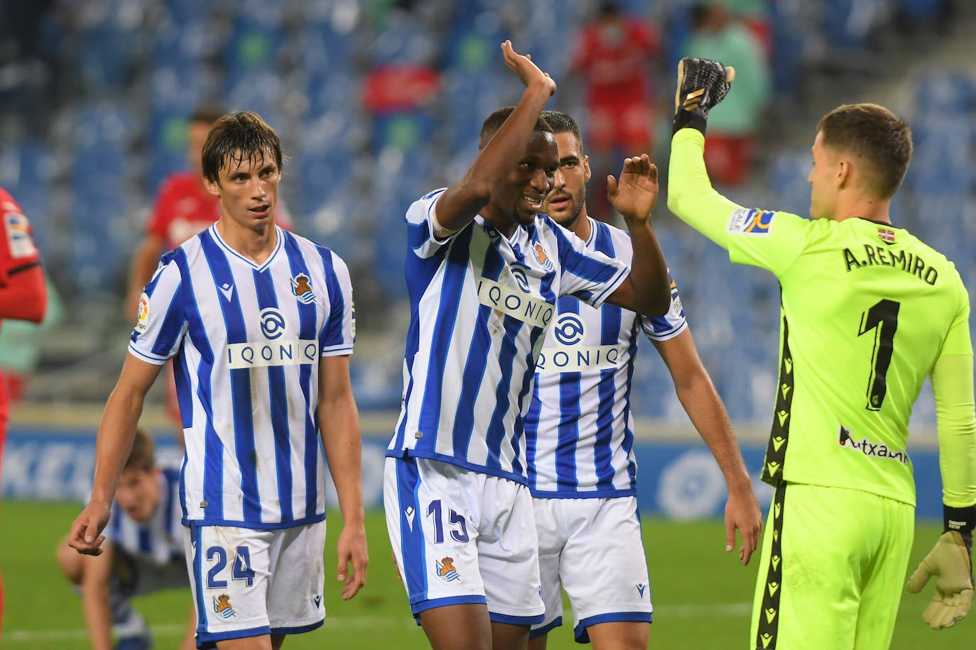 Las imágenes del Real Sociedad - Getafe disputado en el Reale Arena