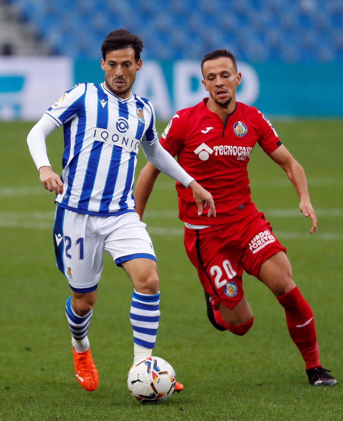 Las imágenes del Real Sociedad - Getafe disputado en el Reale Arena