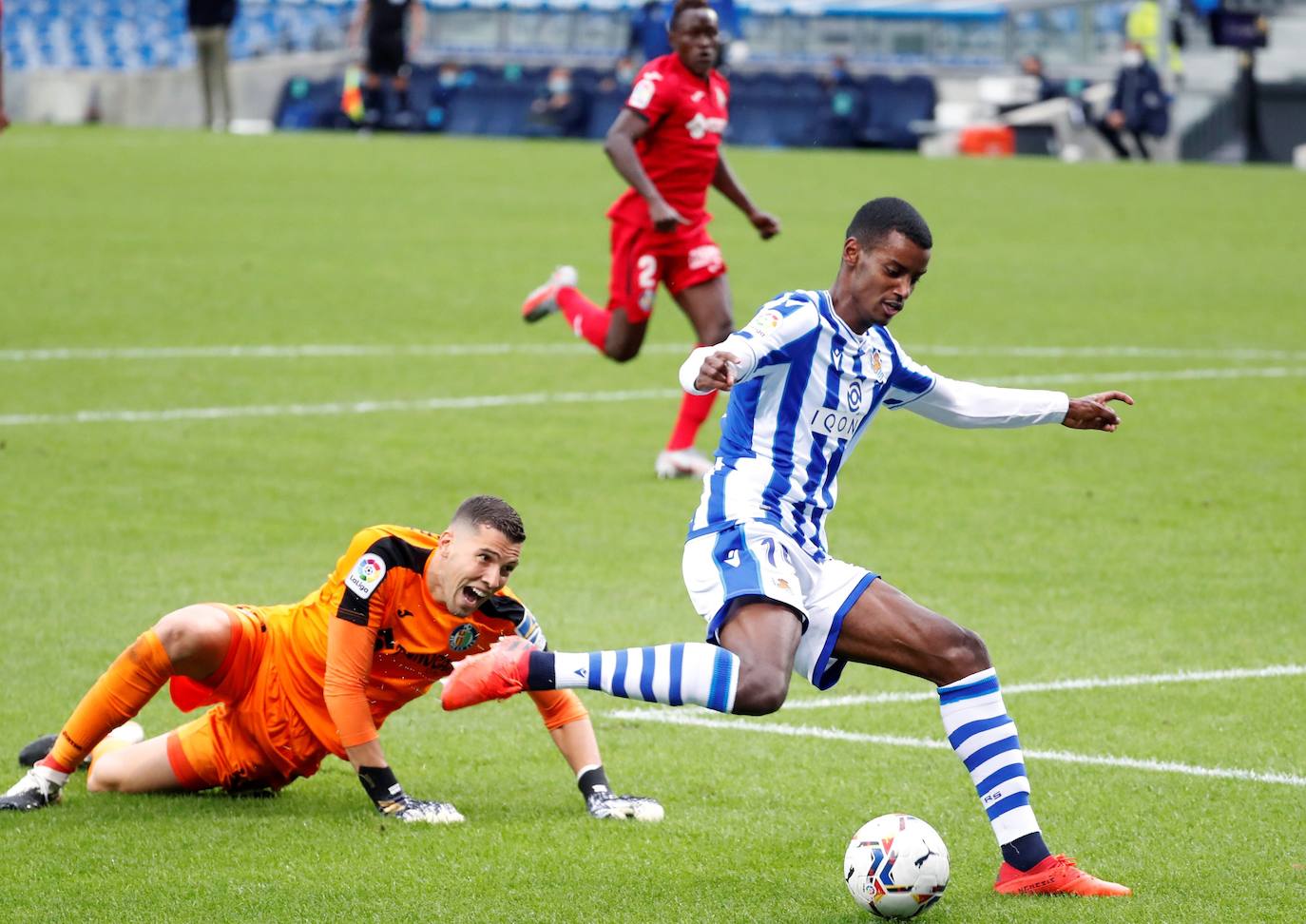 Las imágenes del Real Sociedad - Getafe disputado en el Reale Arena