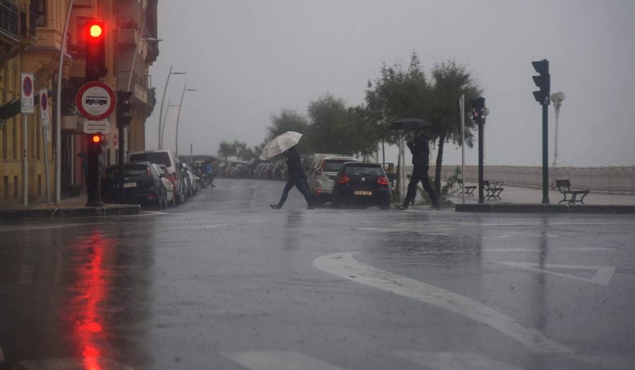Las rachas de viento máximas registradas en zonas expuestas han alcanzado los 133,3 kilómetros por hora en Matxitxako