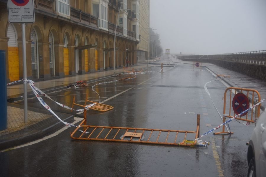 Las rachas de viento máximas registradas en zonas expuestas han alcanzado los 133,3 kilómetros por hora en Matxitxako