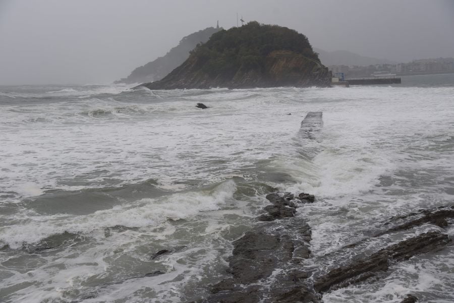 Las rachas de viento máximas registradas en zonas expuestas han alcanzado los 133,3 kilómetros por hora en Matxitxako