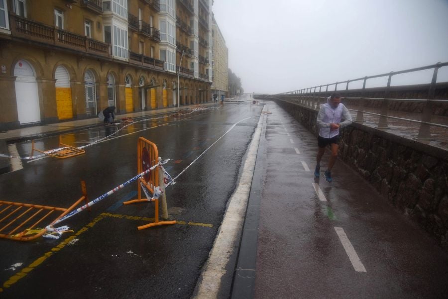 Las rachas de viento máximas registradas en zonas expuestas han alcanzado los 133,3 kilómetros por hora en Matxitxako
