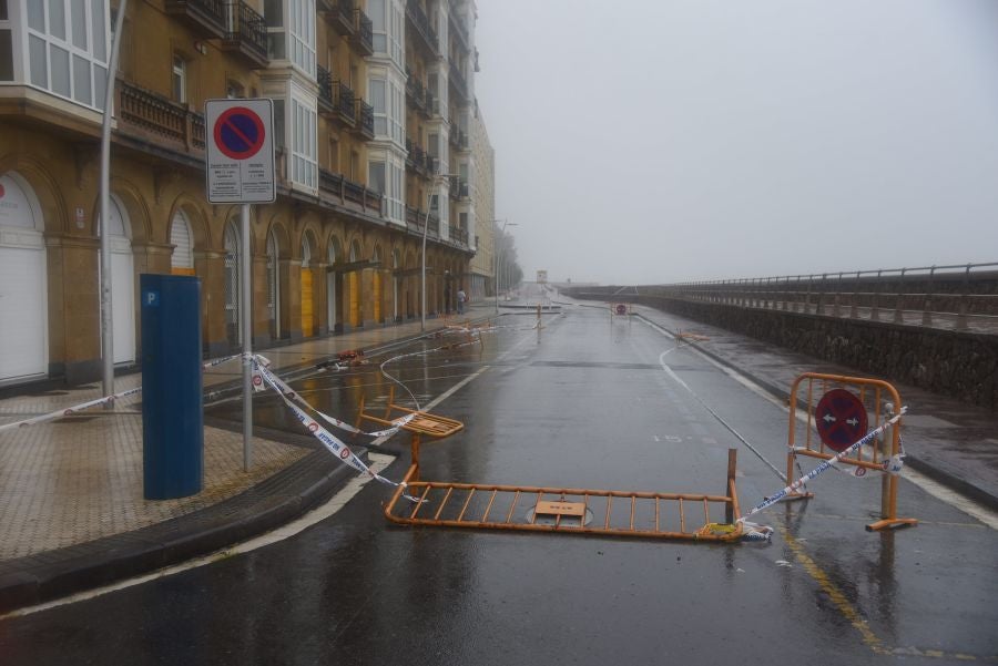 Las rachas de viento máximas registradas en zonas expuestas han alcanzado los 133,3 kilómetros por hora en Matxitxako