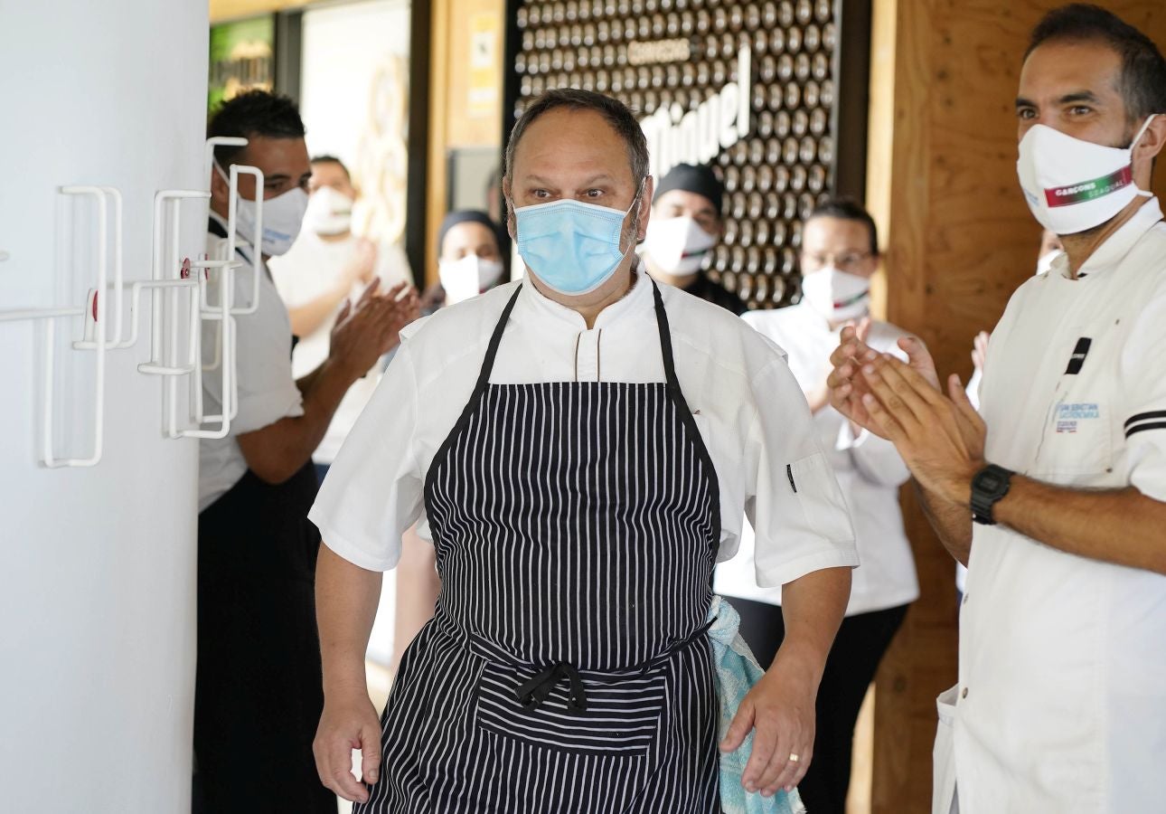 Belén Abad y Lourdes Villalobos del restaurante Chinchín Puerto de Caleta de Vélez, en Málaga, ganan el certamen organizado por San Sebastian Gastronomika