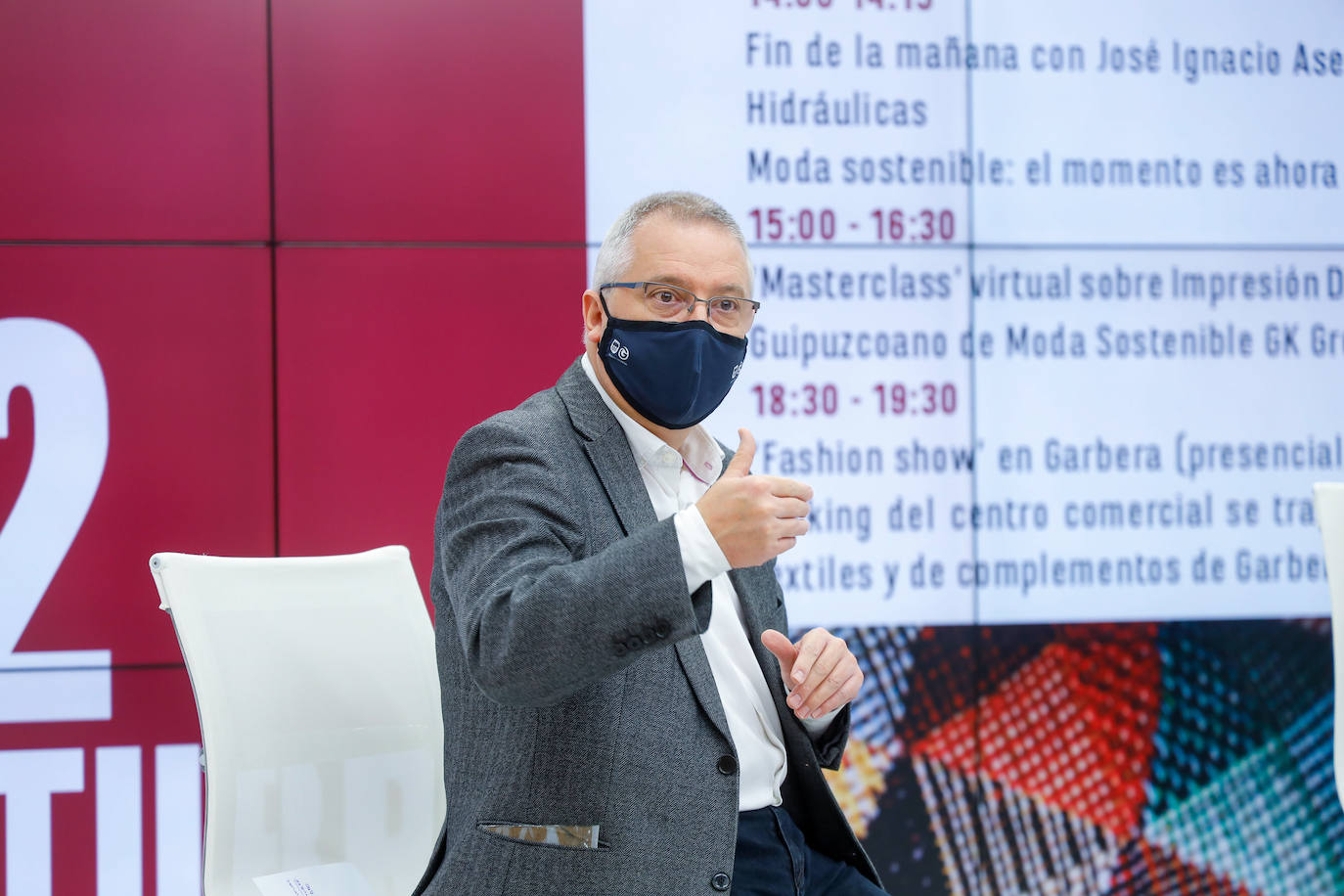 Sophie et Voilà, Álex Vallejo o Inge Zubeldia presentarán sus colecciones sobre una pasarela de San Telmo, cuyo aforo se ha reducido al 30% de su capacidad habitual