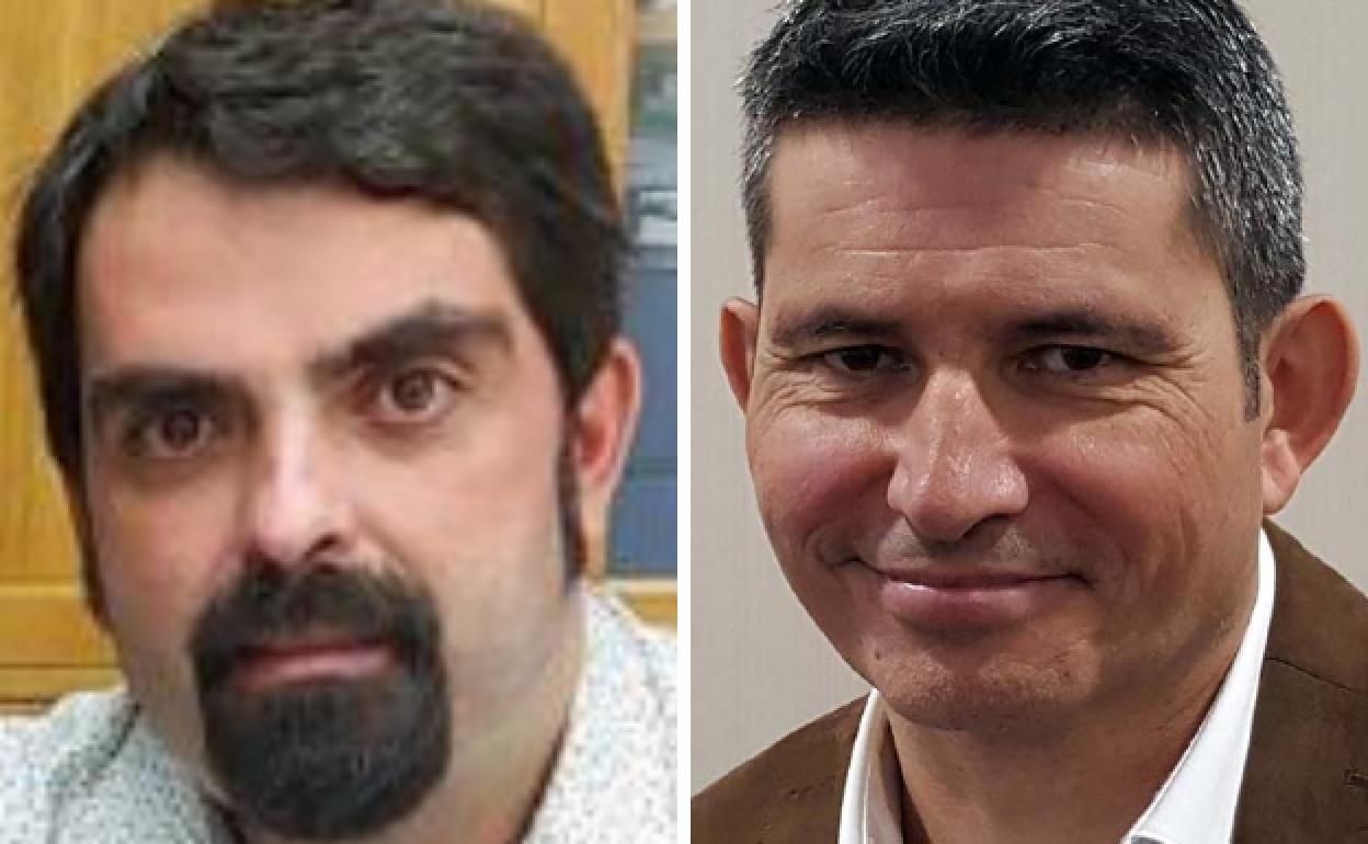 Mikel Pagola y Enrique Ramos