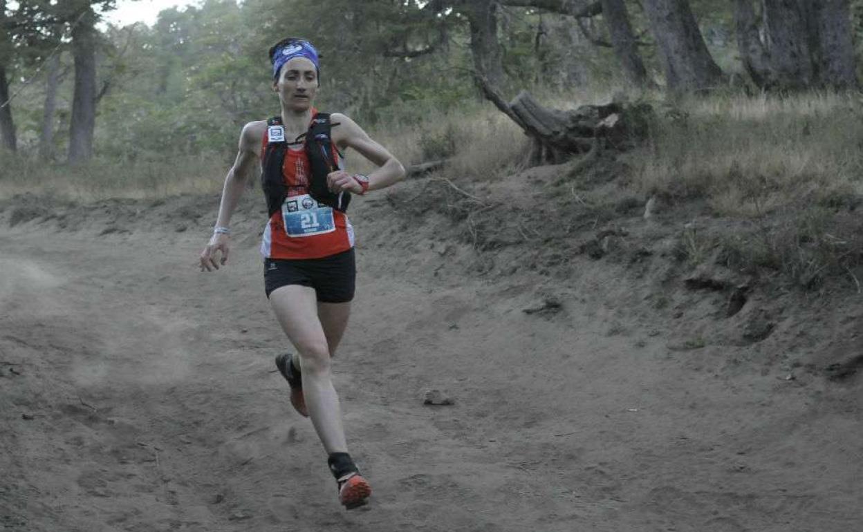 Kortazar, en una carrera anterior